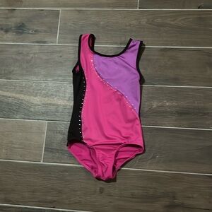 This is a 8/10 kid’s leotard from Amazon. It’s used